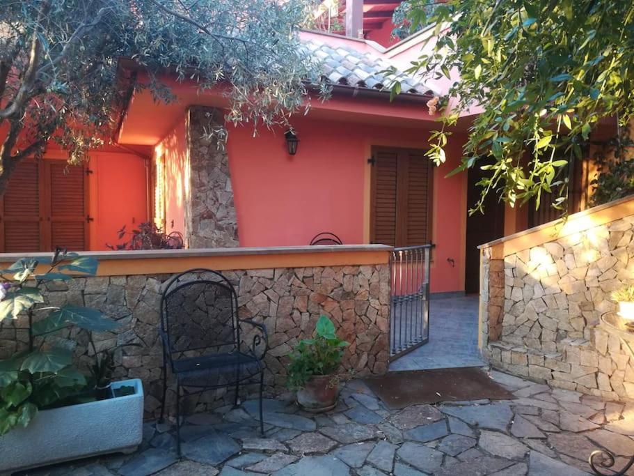 Villa Con Giardino Vista Mare Capitana Bagian luar foto