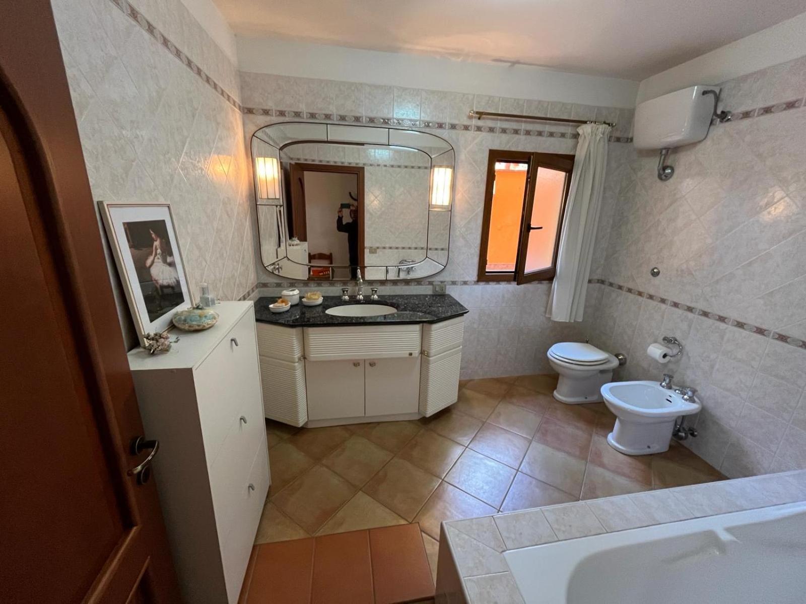 Villa Con Giardino Vista Mare Capitana Bagian luar foto