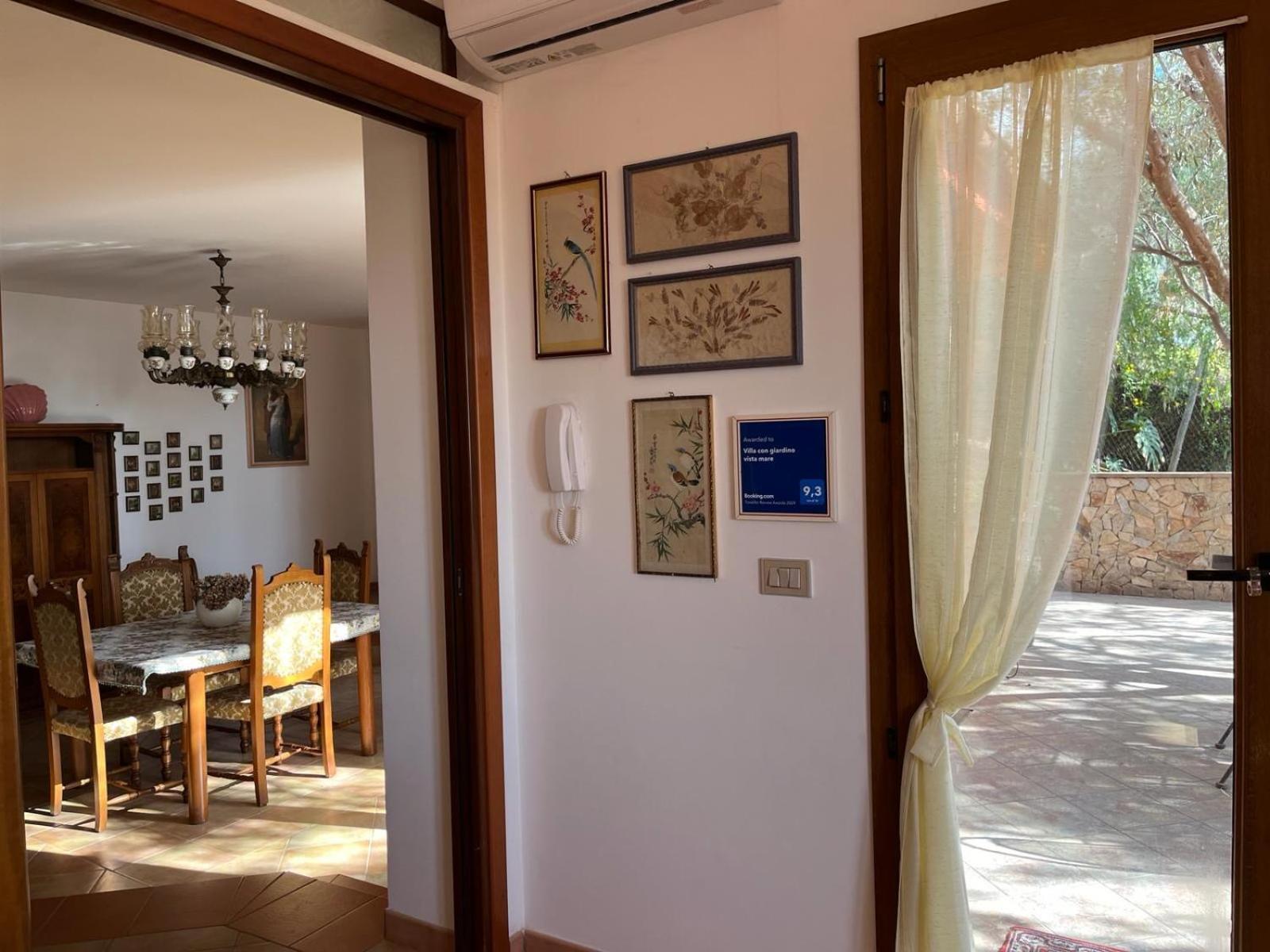 Villa Con Giardino Vista Mare Capitana Bagian luar foto