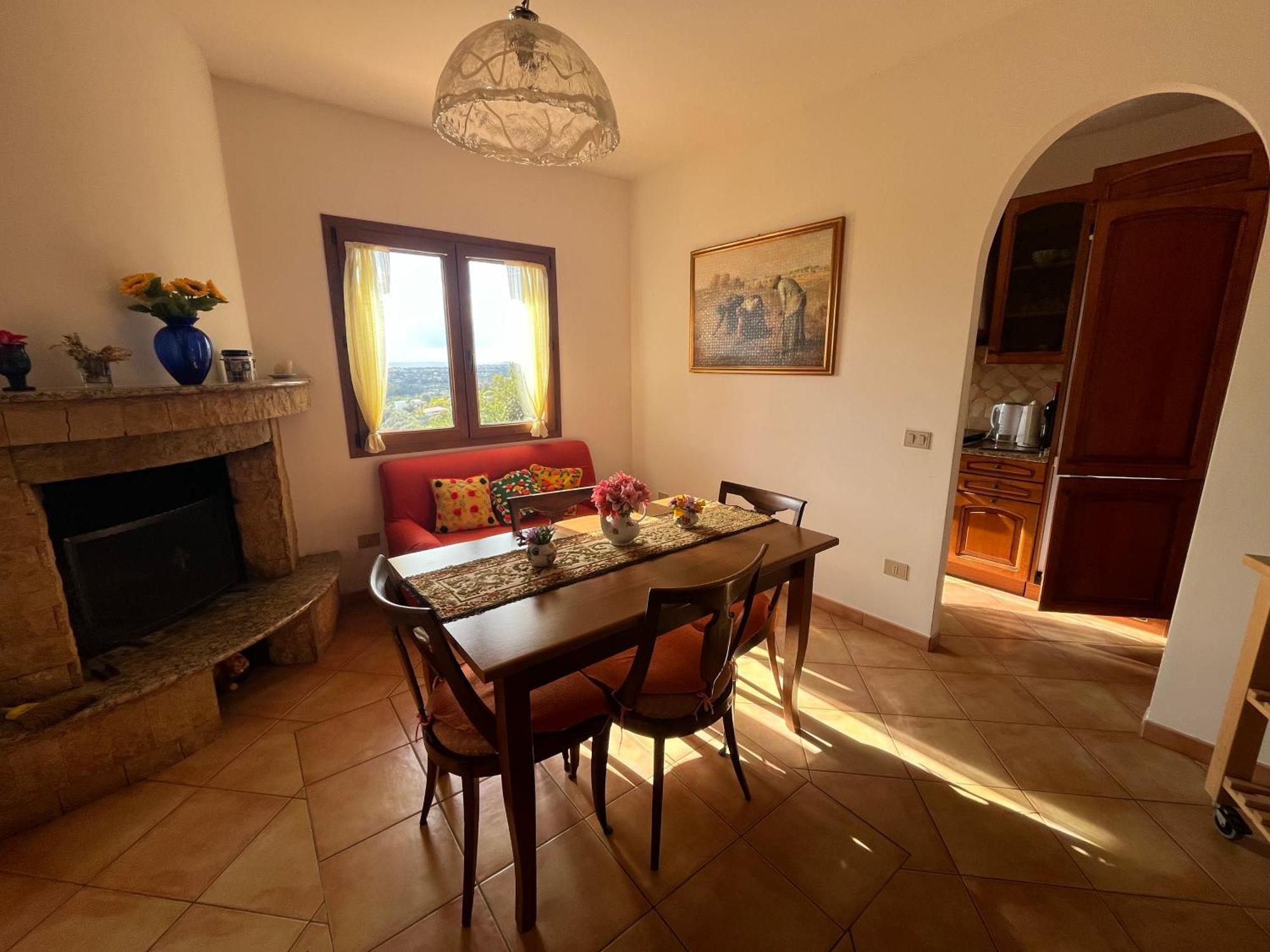 Villa Con Giardino Vista Mare Capitana Bagian luar foto