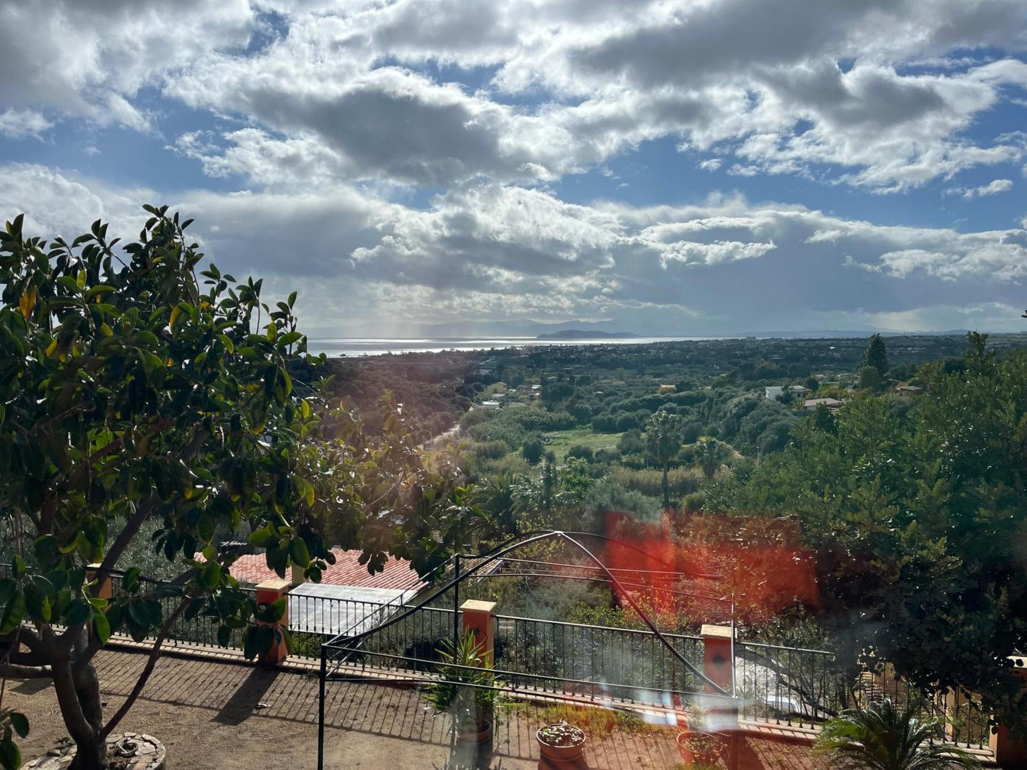 Villa Con Giardino Vista Mare Capitana Bagian luar foto