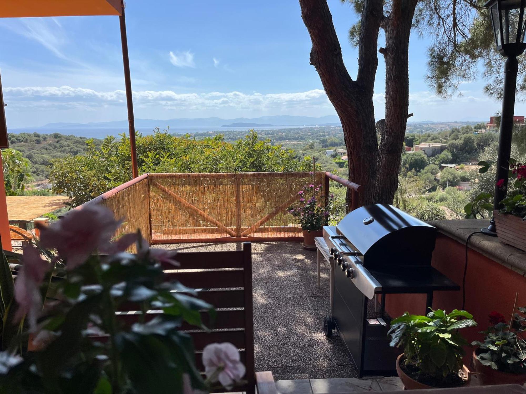 Villa Con Giardino Vista Mare Capitana Bagian luar foto