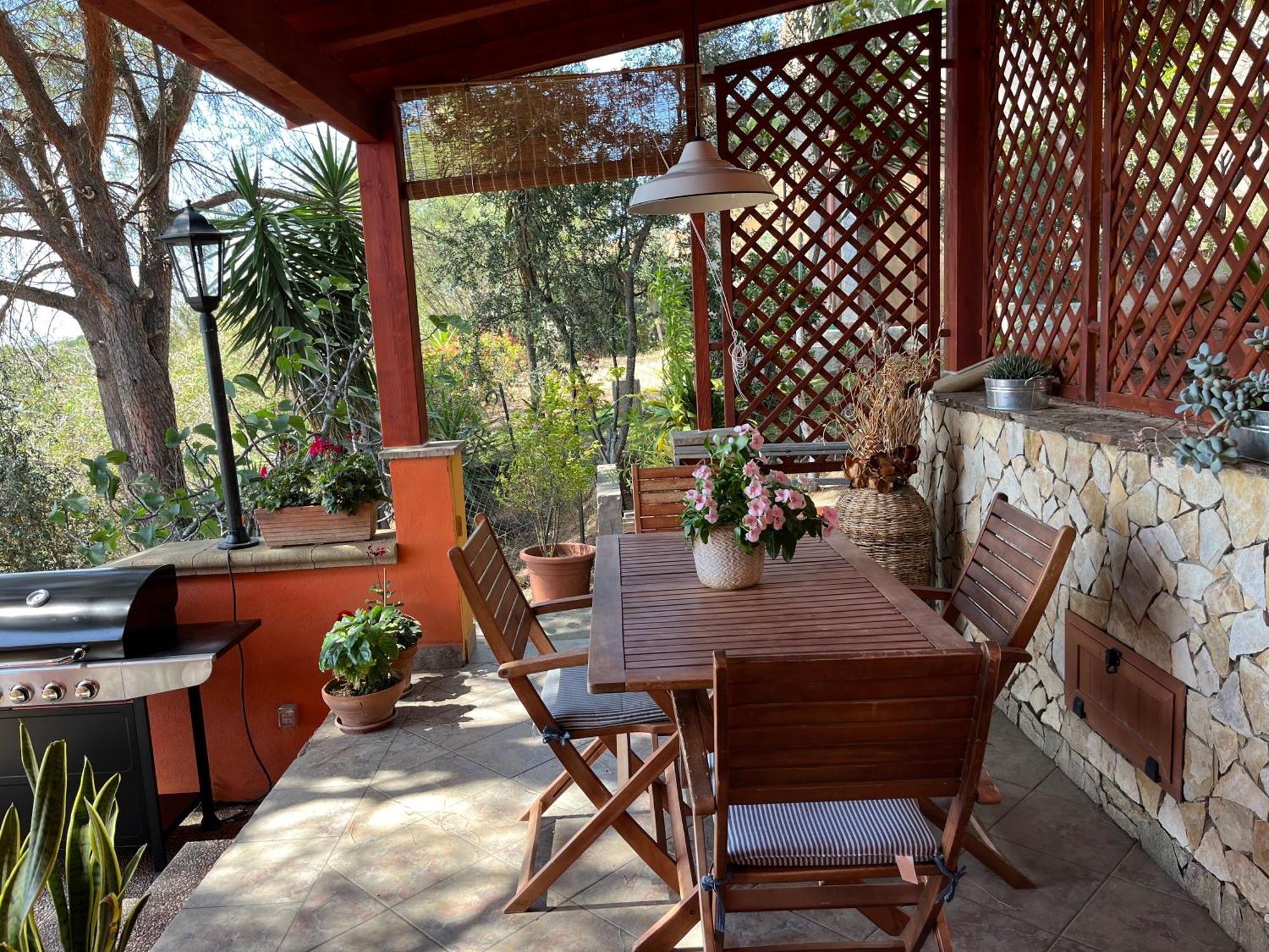 Villa Con Giardino Vista Mare Capitana Bagian luar foto